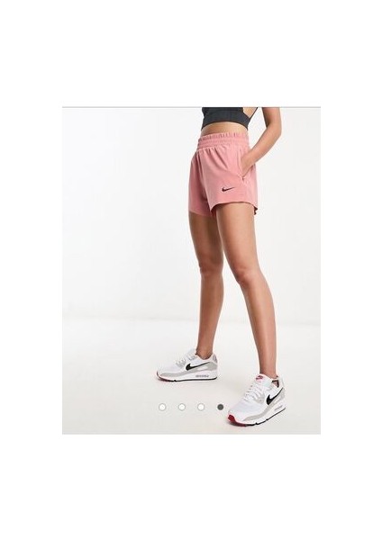 Dri-Fıt Running Division Yüksek Belli 8 cm Slip Astarlı Cepli Kadın Koşu Şortu Ndd Sport