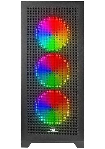 VK-G4306S 4-Argb Fanlı Gamıng Mıd-Tower Pc Kasası 360MM Sıvı Soğutucu Desteği fiyatları