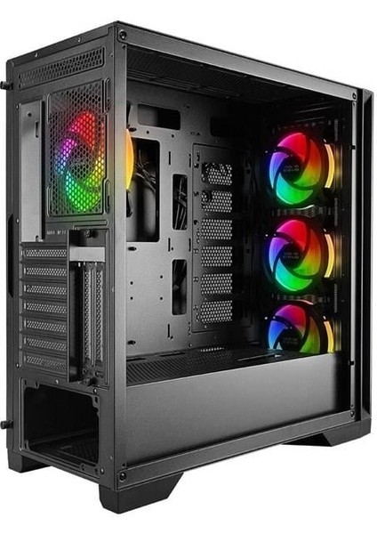 VK-G4306S 4-Argb Fanlı Gamıng Mıd-Tower Pc Kasası 360MM Sıvı Soğutucu Desteği modelleri