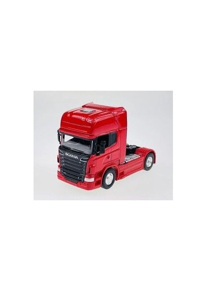 Scania V8 R730 Tır 1/64 Ölçek Welly Diecast Metal Model Araba Metal Tır