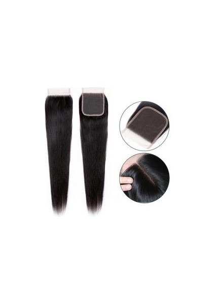 Peruk Tepesi Doğal Renk (Closure) 18INCH