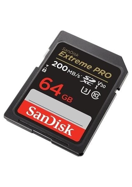 Sandısk 64GB Extreme Pro SDSDXXU-064G-GN4IN Sdxc Hafıza Kartı