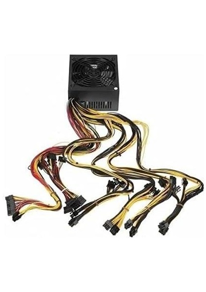 Hi Port 2000W 95+ Bronze MX2000ATX 12CM Fanlı Power Supply Mining