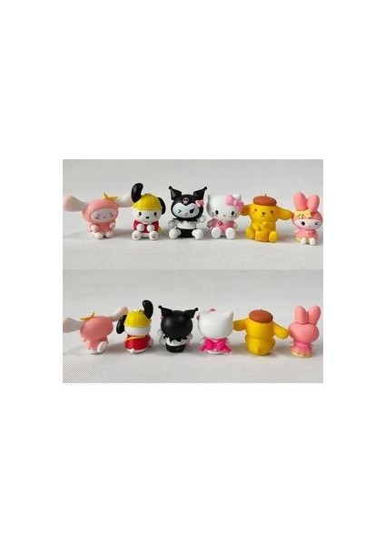 Kuromi My Melody Cinnamoroll Pochacco Pompompurin Hello Kitty