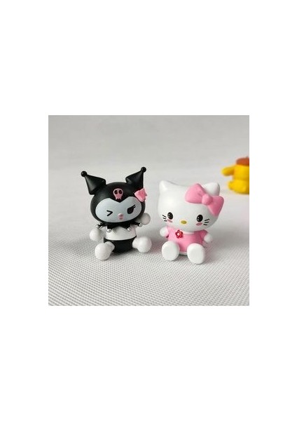 Kuromi My Melody Cinnamoroll Pochacco Pompompurin Hello Kitty modelleri