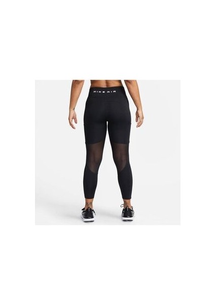 Dri-Fit Air Fast Mid Rise 7/8 Kadın Siyah-Beyaz Tayt DX0298-010 fiyatları