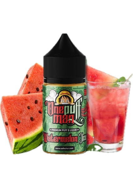 Watermelon Ice - 30ML/%2 (20MG) Salt - Premium Puff Likit Aroma