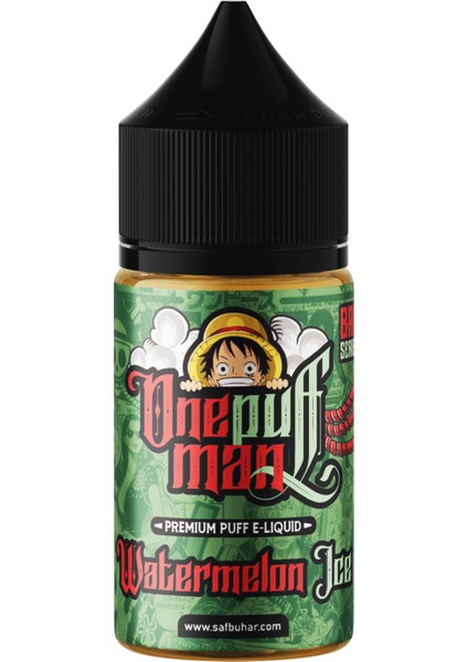 Watermelon Ice - 30ML/%2 (20MG) Salt - Premium Puff Likit Aroma