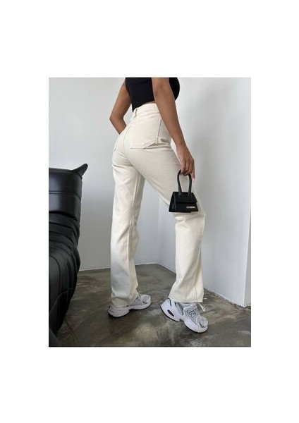 Penolope Kadın Krem Kot Pantolon fiyatları