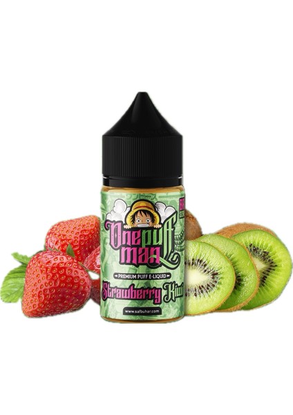 Strawberry Kıwı - 30ML/20MG (%5) - Ingiliz Premium Puff Likit Aroma