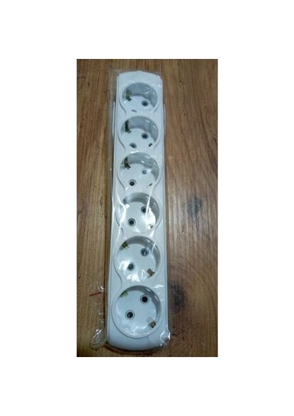 6 Lı Grup Priz Kablosuz Klemensli Vega 1. Kalite Altılı Priz modelleri