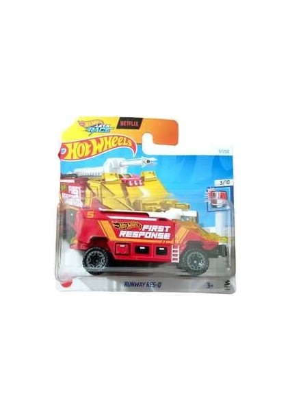 Runway Res-Q Itfaiye Aracı Tekli Arabalar 2024 Serisi Orijinal Hot Wheels