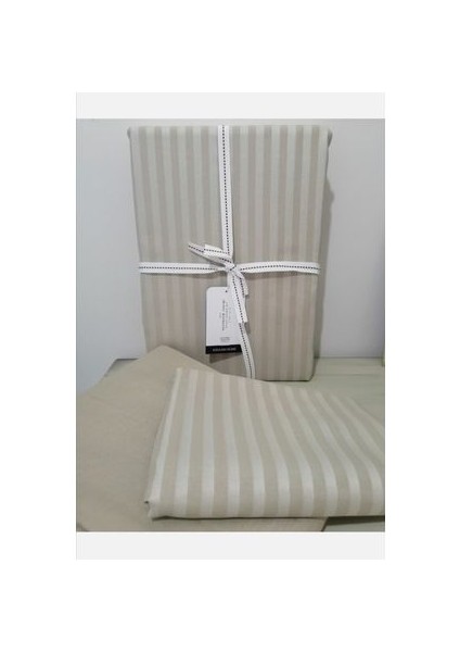 Classy Twill Çift Kişilik Nevresim Takımı 200X220 cm Bej indirimleri