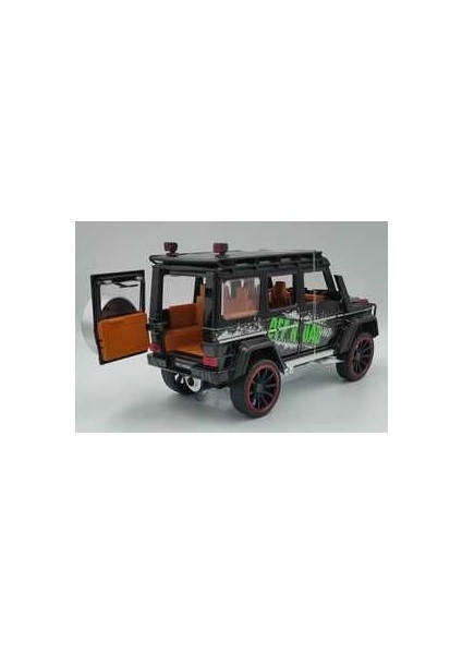 Çek Bırak 1:22 Sesli ve Işıklı Buharlı Jeep