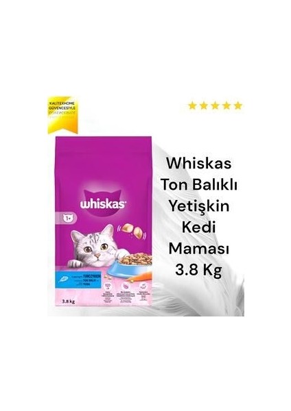 Whiskas Ton Balıklı Yetişkin Kedi Maması 3.8 kg