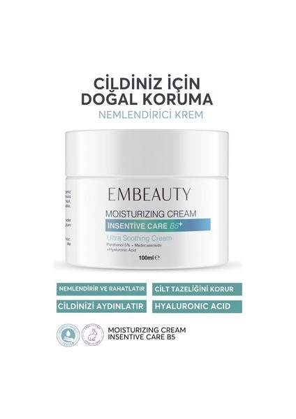 Cilt Yenileyici -Bariyer Güçlendirici ve Hyalüronik Asit-Panthenol Içerikli Yoğun Nemlendirici Krem