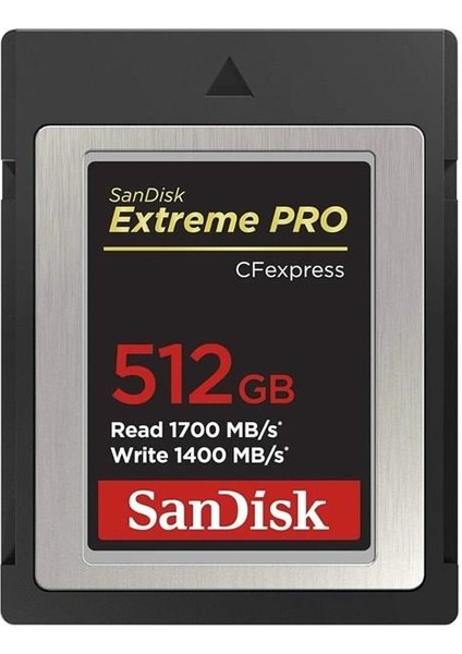 Sandısk 512GB Extreme Pro SDCFE-512G-GN4NN Cfexpress Kart Type B