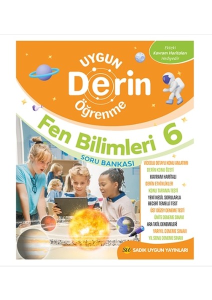 6. Sınıf Fen Bilimleri Derin Öğrenme Soru Bankası