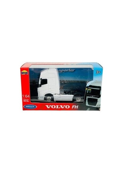 Volvo Fh Tır 1/64 Ölçek Welly Diecast Metal Model Araba Metal Tır fırsatları