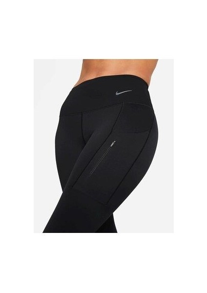 Go Firm-Support Mid-Rise Cropped Training Kadın Tayt DQ5908-010