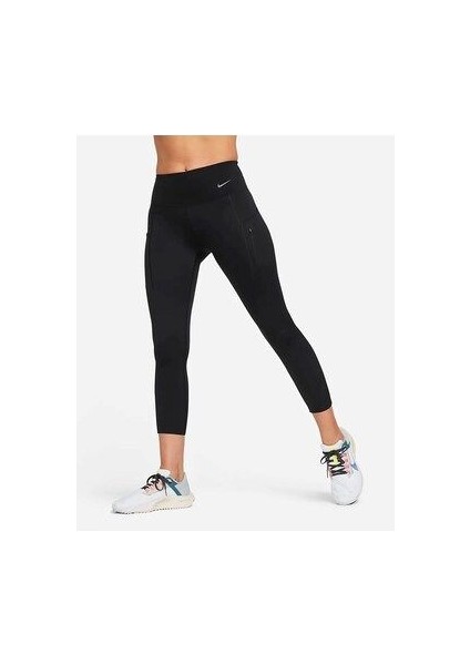 Go Firm-Support Mid-Rise Cropped Training Kadın Tayt DQ5908-010 modelleri