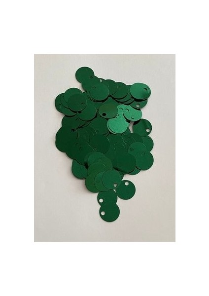 Patik, Çanta, Supla ve Makrame El Işleme Pul 20MM 25GR Zümrüt Yeşili