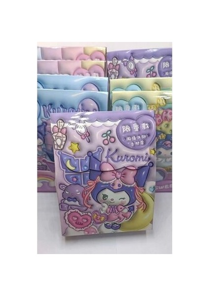 Sanrio Kawaii Kuromi Süpriz Set Kırtasiye Seti Lüx Hediyelik Set Okul Öncesi Hediyelik Seti