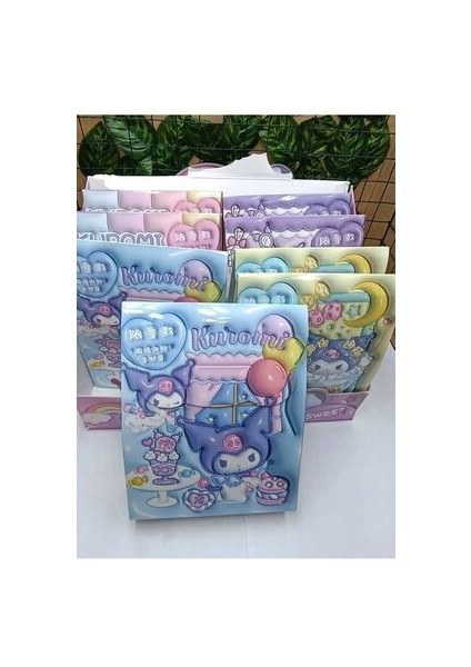 Sanrio Kawaii Kuromi Süpriz Set Kırtasiye Seti Lüx Hediyelik Set Okul Öncesi Hediyelik Seti modelleri