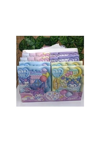 Sanrio Kawaii Kuromi Süpriz Set Kırtasiye Seti Lüx Hediyelik Set Okul Öncesi Hediyelik Seti fırsatları