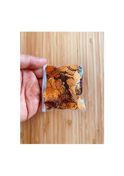 Halay Mendili Yaprak Pul Kızıl Gold 20 gr Takriben 300 Adet indirimleri
