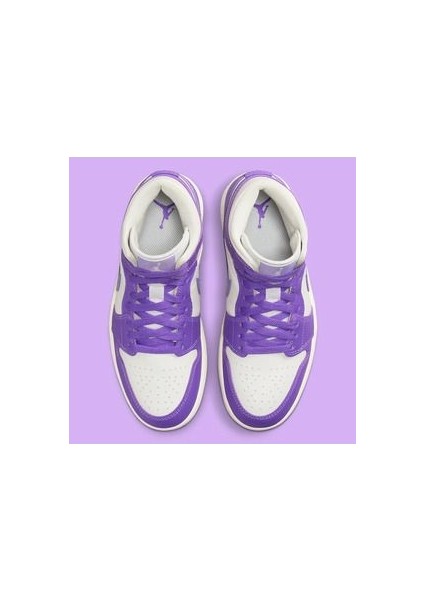 Air Jordan 1 Mid Sneaker Kadın Ayakkabı BQ6472-504 modelleri