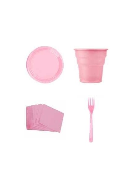 Doğum Günü Kullan At Tabak Bardak Çatal Peçete Seti Kullan At 25 Kişilik 95 Parça Ful Set