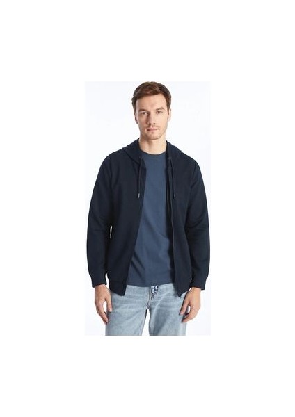 Lcwaıkıkı Classic Kapüşonlu Uzun Kollu Erkek Fermuarlı Sweatshirt fiyatları