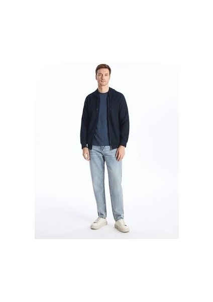 Lcwaıkıkı Classic Kapüşonlu Uzun Kollu Erkek Fermuarlı Sweatshirt modelleri