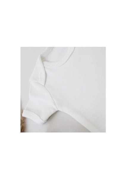 Unisex Bebek Beni Yavaşça Teyzeme Kişiye Özel Baskılı Organik Kısa Kol Badi fiyatları