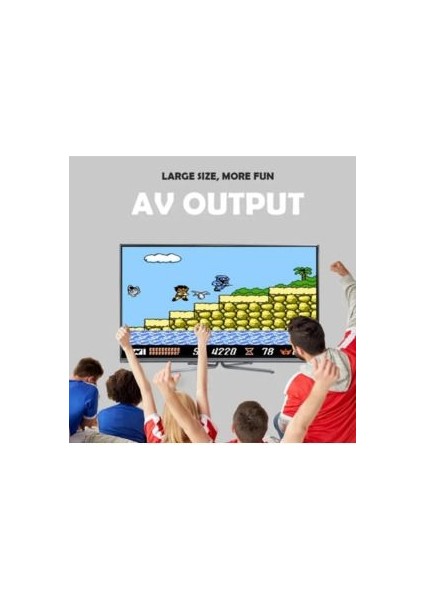 Leons Super 8 Bit Tv Game Yeni Version Marıo Oyunlu Retro Televizyon Atarisi Oyun Ct-8 Uyumlu modelleri