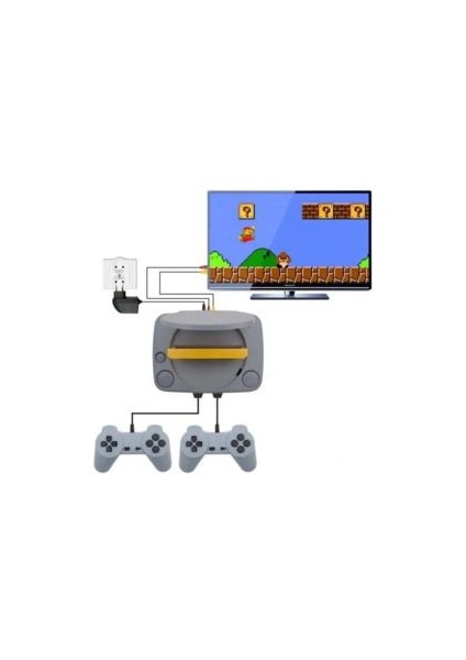 Leons Super 8 Bit Tv Game Yeni Version Marıo Oyunlu Retro Televizyon Atarisi Oyun Ct-8 Uyumlu indirimleri