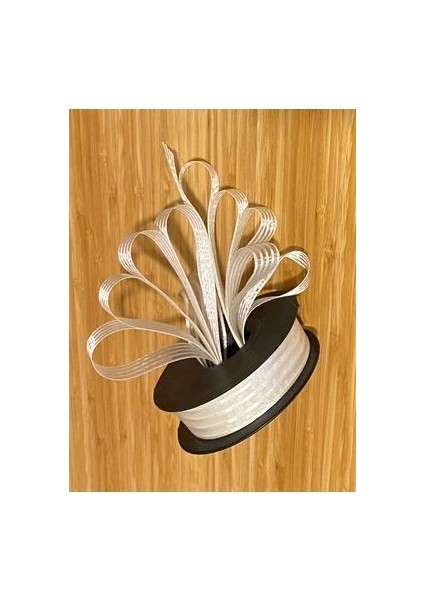 Çizgili Şifon Kurdele (Kurdale) 2.5cm x 20METRE. Renk No:3 modelleri