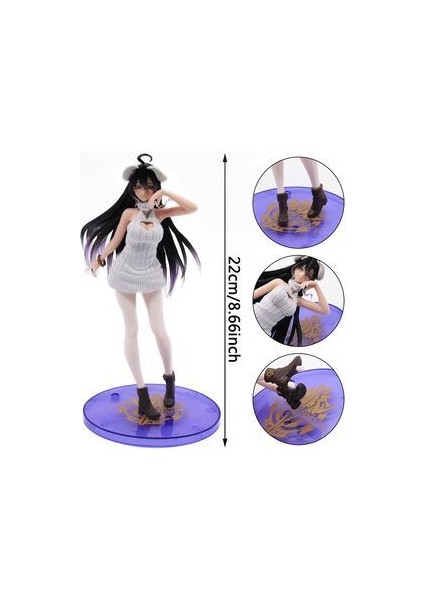 Overlord Albedo Aksiyon Figür Karakter 22 cm Yurt Dışı Özel Ürün Anime