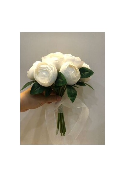 Beyaz Şakayık Gelin Buketi Gelin Çiçeği,nikah Çiçeği modelleri