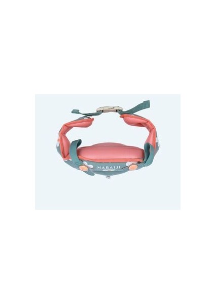 Nabaıjı Çocuk Yüzücü Kolluğu / Kemeri - Çiçek Desenli/haki - Tiswim Print fırsatları