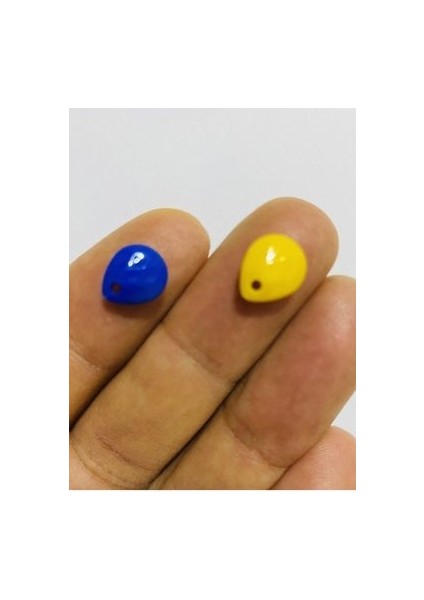 Örgü El Işleme Plastik Gözyaşı Damla Boncuk. 25GR. 195 Adet fırsatları