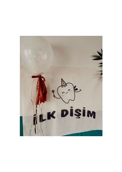 Ilk Dişim Bebek Bannerı / Kız Bebek