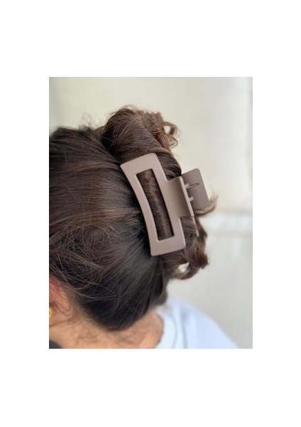 Kadın Fransız Tasarımı Sütlükahve Mandal Toka fırsatları