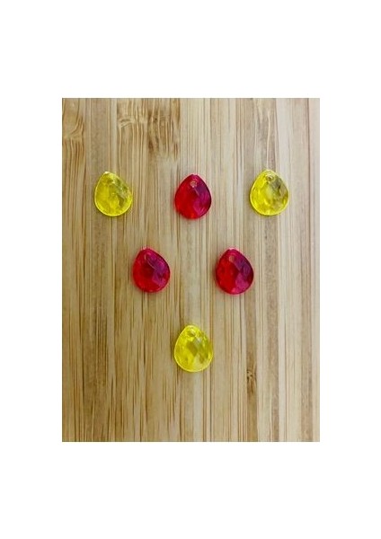 Oya, Abiye, Takı, Örgü El Işleme Plastik Gözyaşı Damla Boncuk. 25GR. Tahmini 195 Adet fiyatları