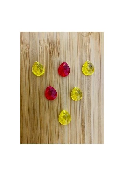 Oya, Abiye, Takı, Örgü El Işleme Plastik Gözyaşı Damla Boncuk. 25GR. Tahmini 195 Adet modelleri