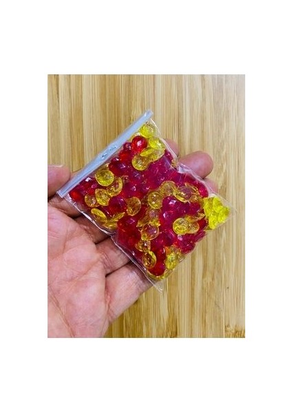 Oya, Abiye, Takı, Örgü El Işleme Plastik Gözyaşı Damla Boncuk. 25GR. Tahmini 195 Adet indirimleri