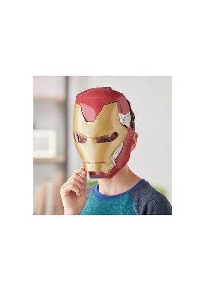 Ironman Maske Demir Adam Maske Sesli Işıklı Iron Man Maske Diğer Figür Oyuncaklar Ironman fiyatları