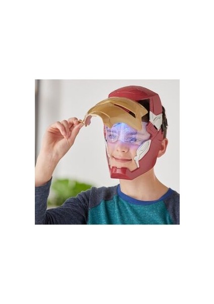 Ironman Maske Demir Adam Maske Sesli Işıklı Iron Man Maske Diğer Figür Oyuncaklar Ironman modelleri
