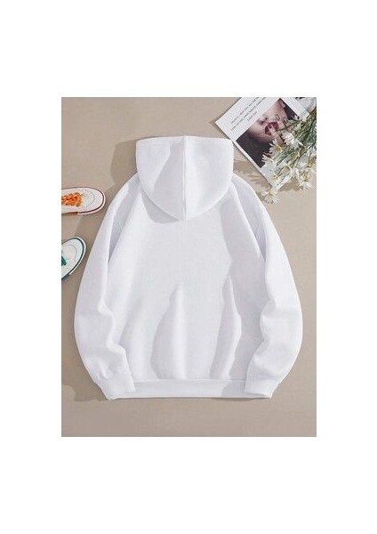 Unisex Baskılı Kapüşonlu Sweatshirt fiyatları